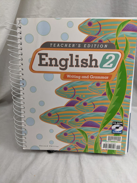 English 2 Writing and Grammar 2nd Edition set of 4