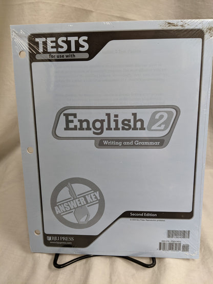 English 2 Writing and Grammar 2nd Edition set of 4