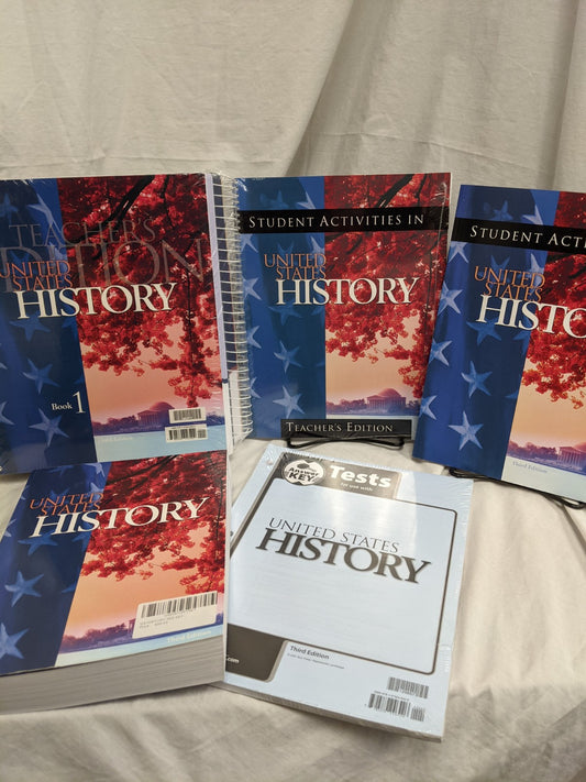 United States History 3rd Edition - Set of 6
