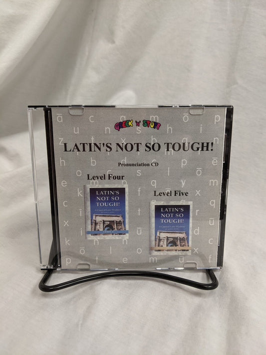 Latin's Not So Tough Level 4 & 5 Pronunciation CD
