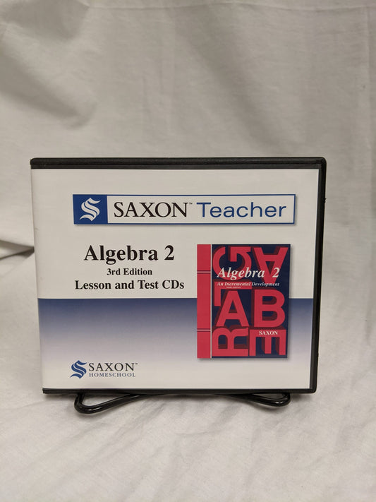 Saxon Algebra 2 (3rd Ed.) Lesson and Test CDs