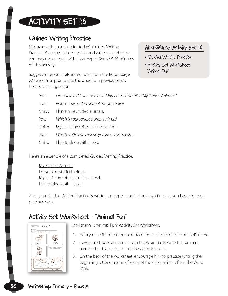 WriteShop Primary Teacher’s Guide | Book A