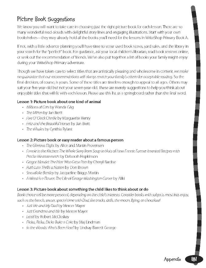 WriteShop Primary Teacher’s Guide | Book A