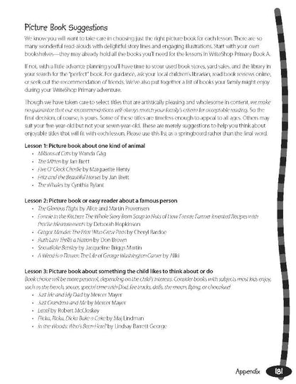 WriteShop Primary Teacher’s Guide | Book A