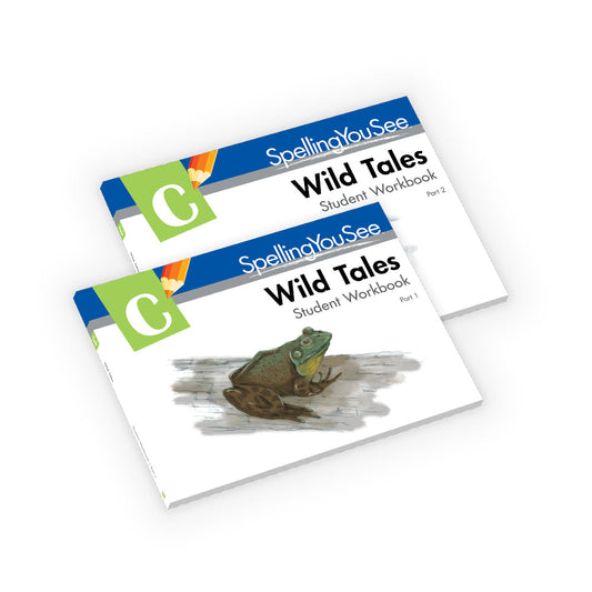 Spelling You See C Wild Tales Student Workbooks
