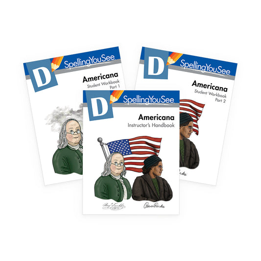 Spelling You See D Americana Set