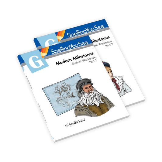 Spelling You See G Modern Milestones Student Workbooks