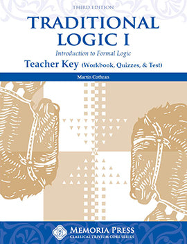 Traditional Logic I Teacher Key, Third Edition