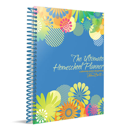 The Ultimate Homeschool Planner – Blue Cover
