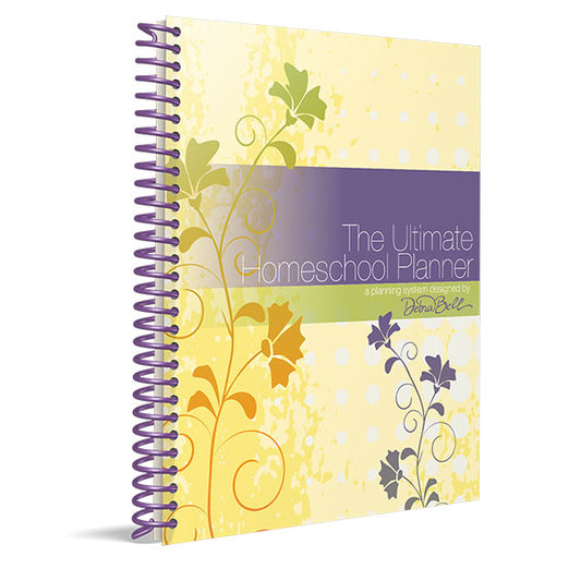 The Ultimate Homeschool Planner – Yellow Cover