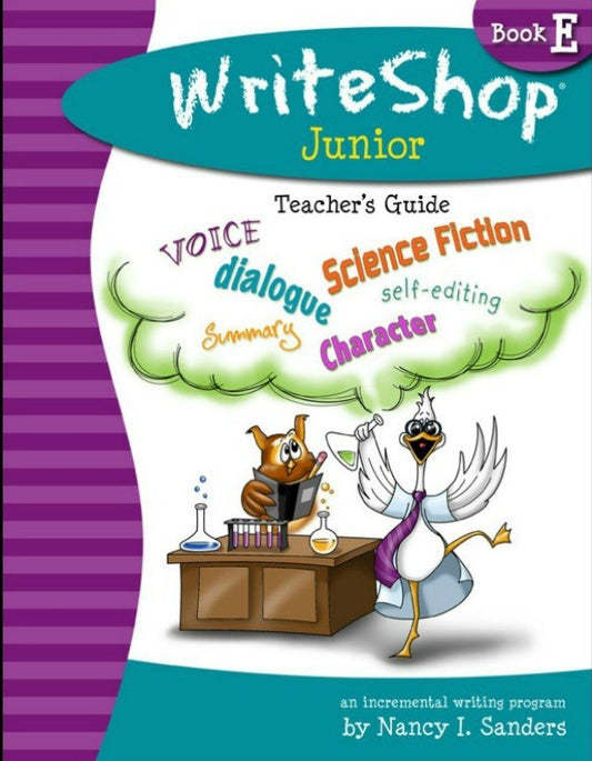 WriteShop Junior Teacher’s Guide | Book E
