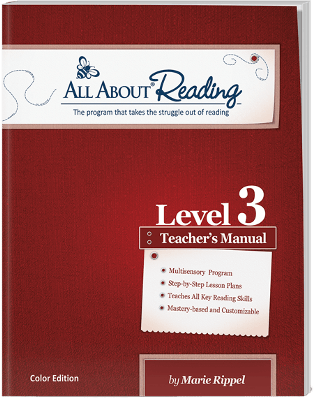 All About Reading Level 3 Teacher's Manual (Color Edition)
