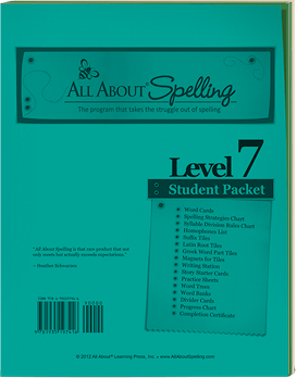 All About Spelling Level 7 Complete Package