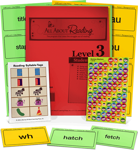 All About Reading Level 3 Student Packet