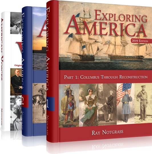 Exploring America Curriculum Package (2019)