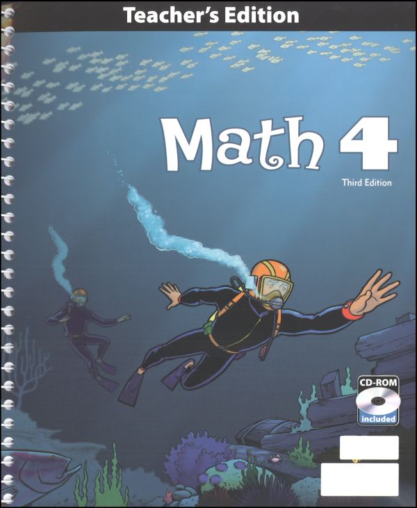 Math 4 Teacher's Edition (3rd ed.)