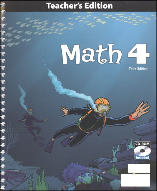 Math 4 Teacher's Edition (3rd ed.)