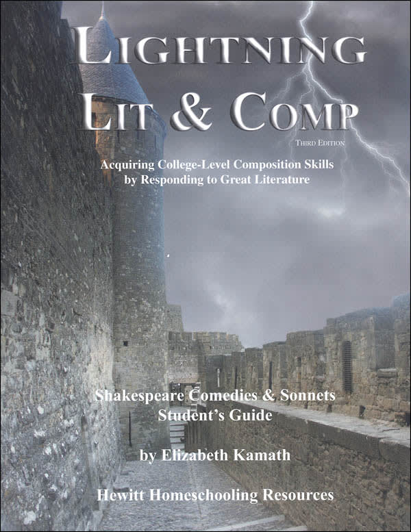 Lightning Lit – Shakespeare Comedies & Sonnets Student Guide (3rd Ed.)