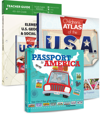 Elementary U.S. Geography & Social Studies (Curriculum Pack)
