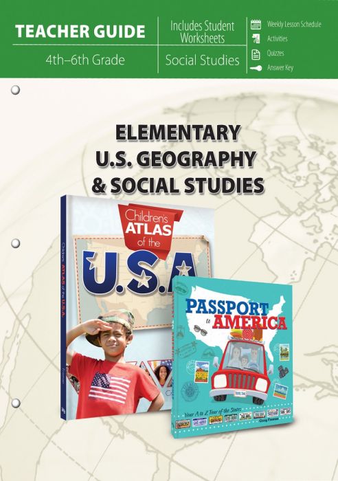 Elementary U.S. Geography & Social Studies (Curriculum Pack)