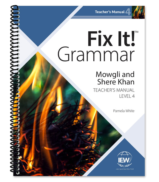 Fix It! Grammar: Level 4 Mowgli and Shere Khan [Teacher’s Manual]
