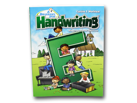A Reason For Handwriting Level E Student Worktext