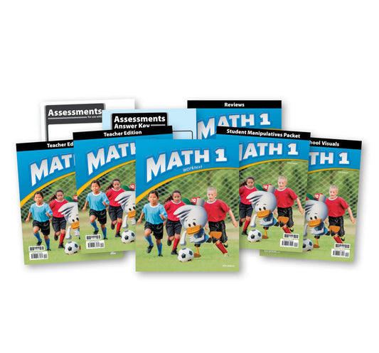 Math 1 Subject Textbook Kit, 5th ed.