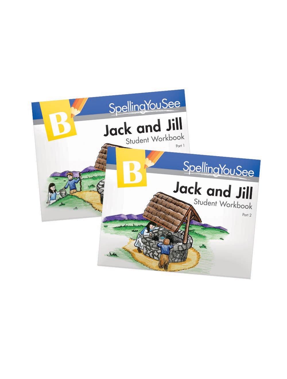 Spelling You See B Jack and Jill Student Workbooks