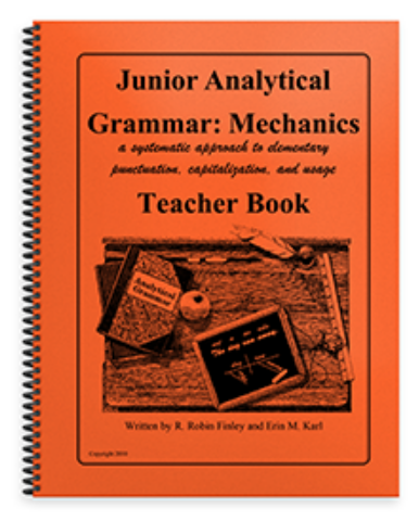 Junior Analytical Grammar Mechanics Teacher Book