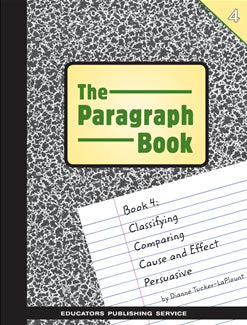 The Paragraph Book 4 (Grades 5-8) – SCAIHS