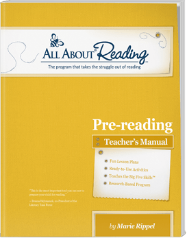 All About Reading Pre-Reading