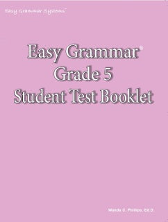 Easy Grammar: Grade 5 Tests