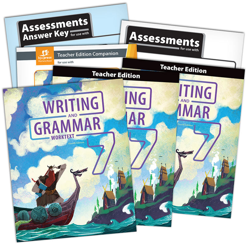 Writing & Grammar 7 Subject Textbook Kit, 4th ed.