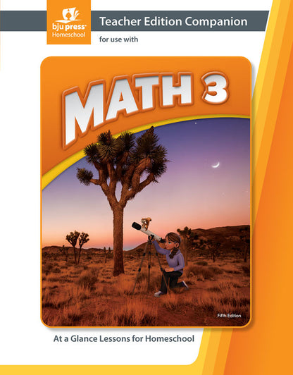 Math 3 Teacher Edition & TE Companion, 5th ed.