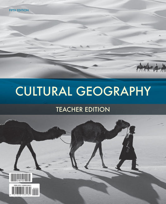 Cultural Geography Teacher Edition & TE Companion, 5th ed.