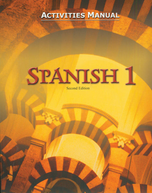 Spanish 1 Activities, 2nd ed.