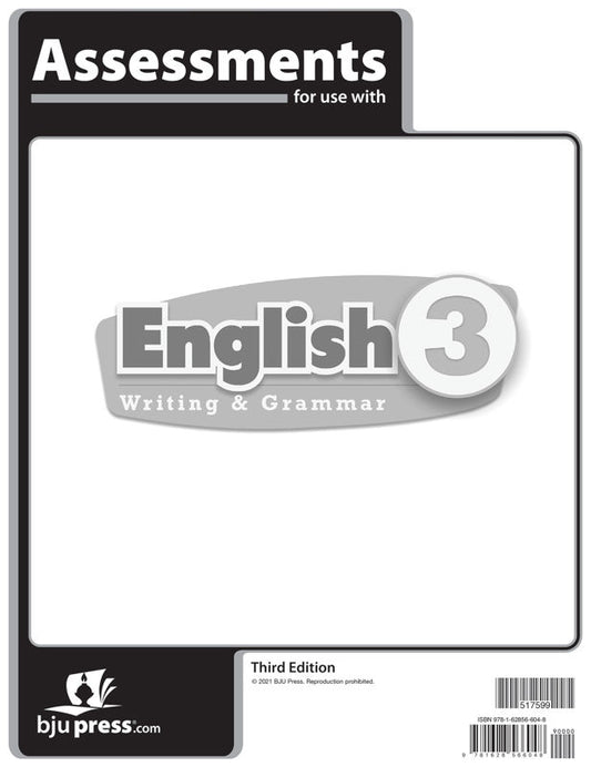 English 3 Assessments, 3rd ed.