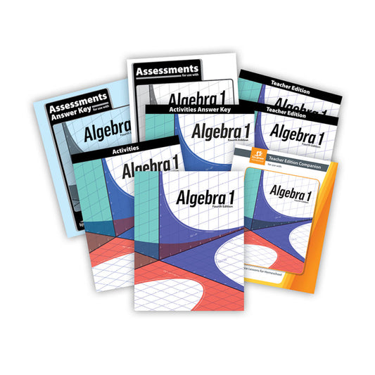 Algebra 1 Subject Textbook Kit, 4th ed.