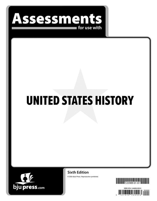 United States History Assessments, 6th ed.