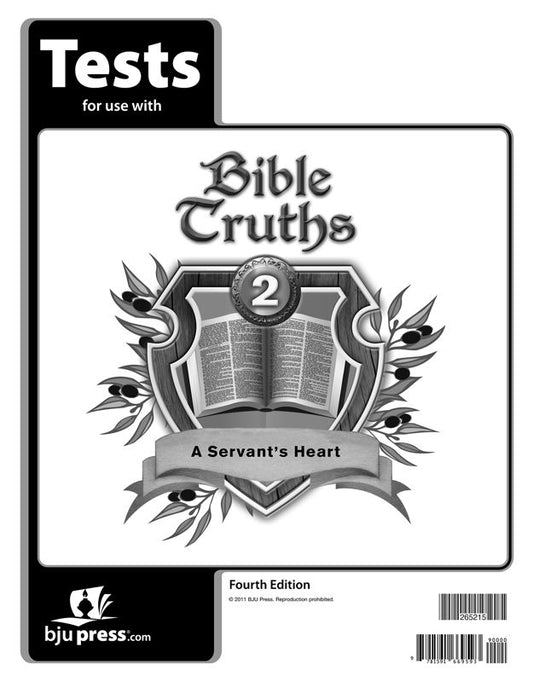 Bible Truths 2 Tests, 4th ed.