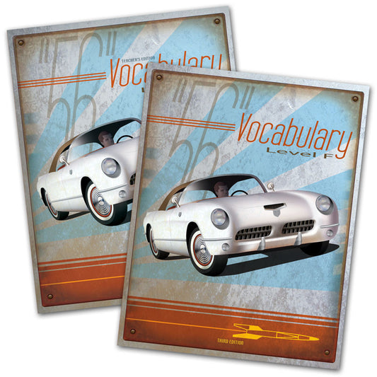 Vocabulary Level F Subject Textbook Kit, 3rd ed.