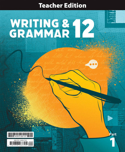 Writing & Grammar 12 Teacher Edition & TE Companion, 4th ed.