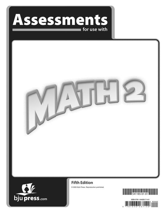 Math 2 Assessments, 5th ed.