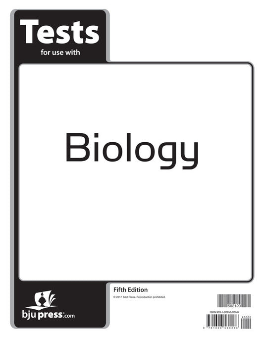 Biology Tests (5th ed.)