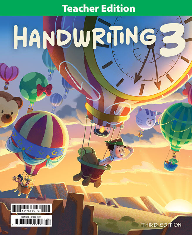 Handwriting 3 Teacher Edition, 3rd ed.