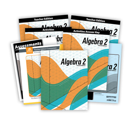 Algebra 2 Subject Textbook Kit, 4th ed.