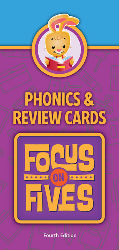 K5 Phonics and Review Cards, 4th ed.