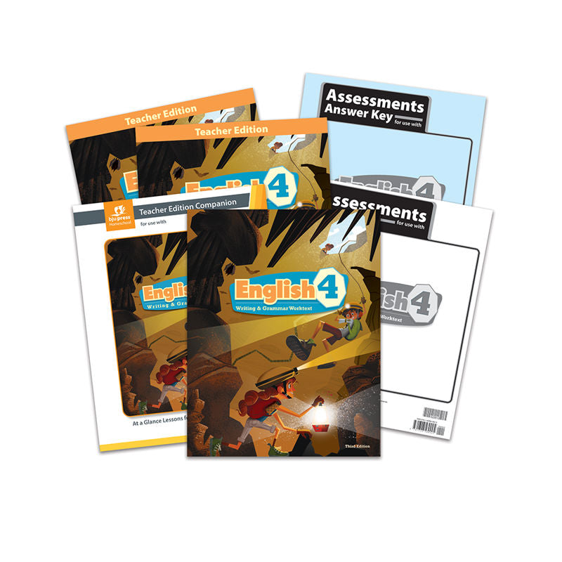 English 4 Subject Textbook Kit, 3rd ed.