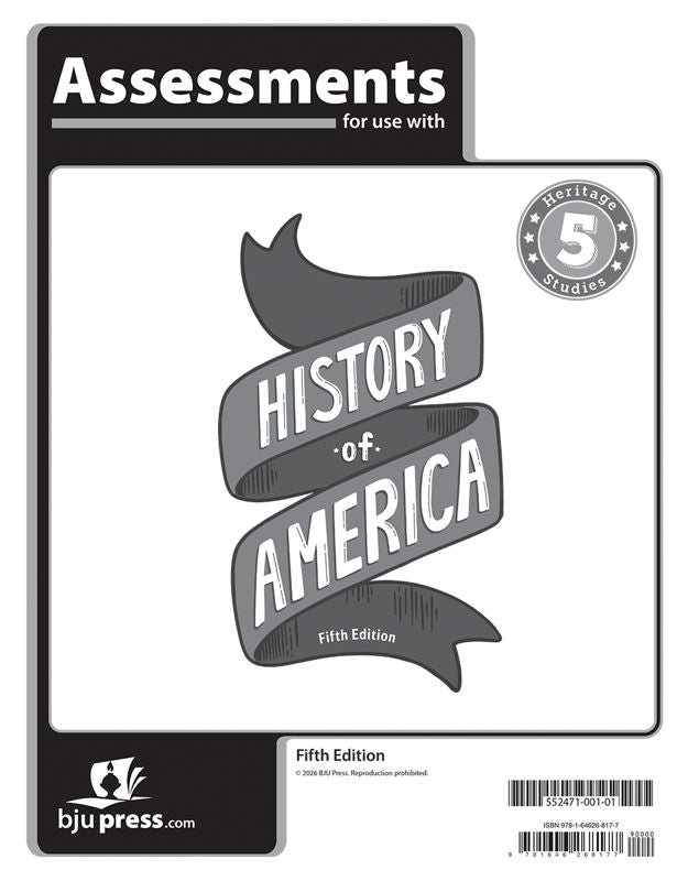 Heritage Studies 5 Assessments, 5th ed.