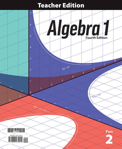 Algebra 1 Teacher Edition & TE Companion, 4th ed.
